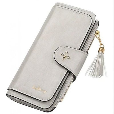 Клатч портмоне гаманець Baellerry N2341. Сірий колір 141855 фото