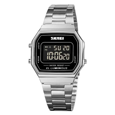 Годинник наручний чоловічий SKMEI 1647SI, годинник протиударний, модний чоловічий годинник 424080 фото