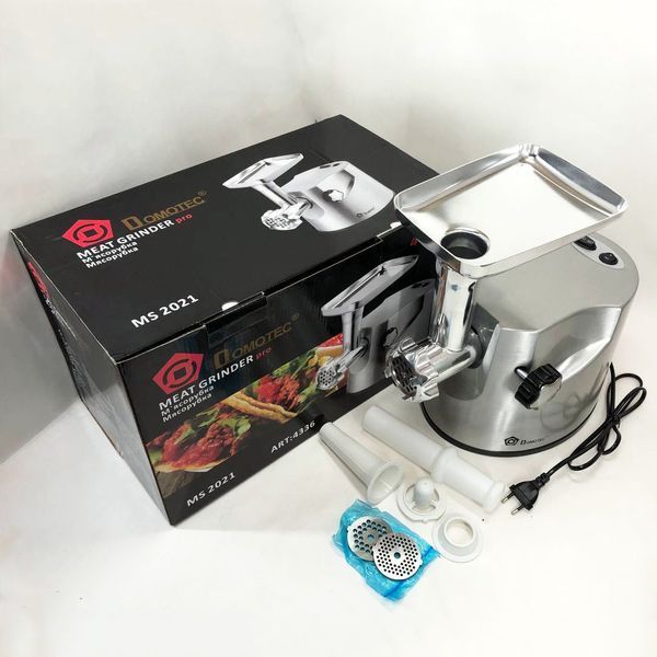 Профессиональная мясорубка DOMOTEC MS-2021S из нержавеющей стали 4000 Вт 298665 фото