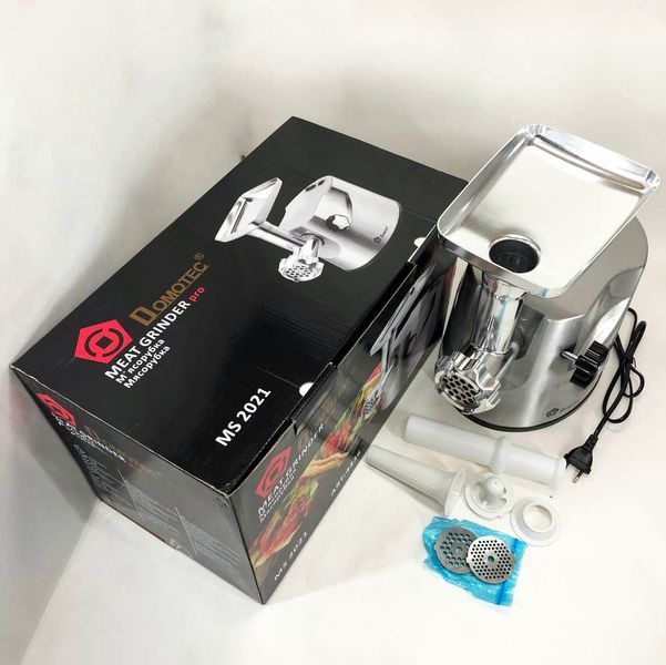 Профессиональная мясорубка DOMOTEC MS-2021S из нержавеющей стали 4000 Вт 298665 фото