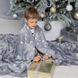 Плед, що світиться в темряві, плюшеве покривало Blanket kids Magic Star 150х100 см флісова ковдра. Колір: сірий 141968 фото 5