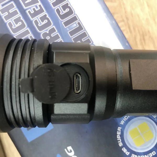 Ручний акумуляторний світлодіодний ліхтар Police X-Balog BL-1827-P90  159959 фото