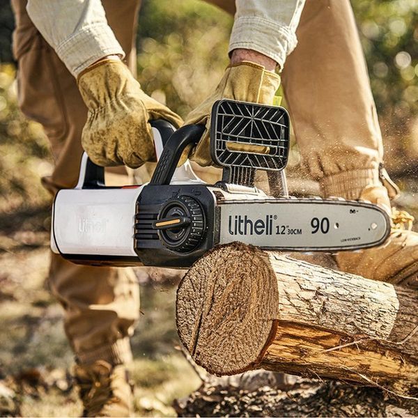Аккумуляторная цепная пила Litheli питание от павербанка УМБ Litheli Power Bank 10000 мАч 45Вт 2А (U20CS00-0U220) 765215 фото
