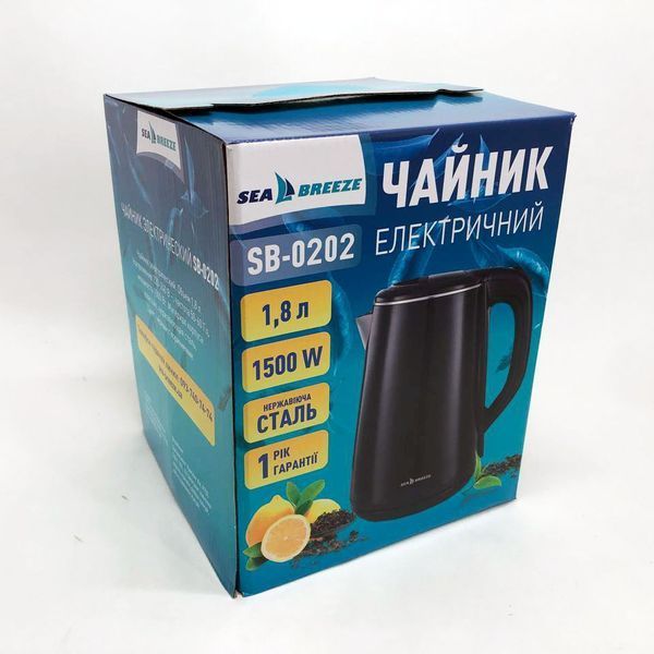 Чайник термос SeaBreeze SB-0202 1.8Л, 1500Вт 390715 фото