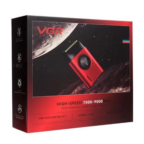 Электробритва VGR V-377 RED шейвер 559668 фото