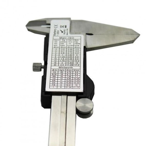 Електронний цифровий Штангенциркуль Digital Caliper 0-150 мм з LCD дисплеєм у кейсі мікрометр електронний 299702 фото