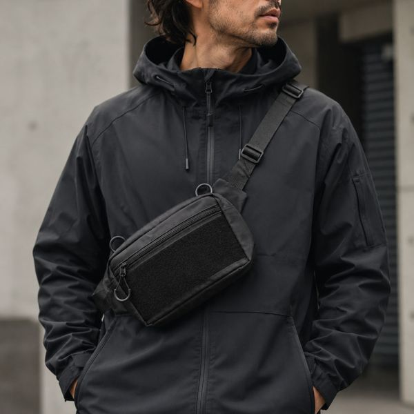 Сумка бананка через плече, поясна сумка для патчів і шевронів Cordura 861126 фото