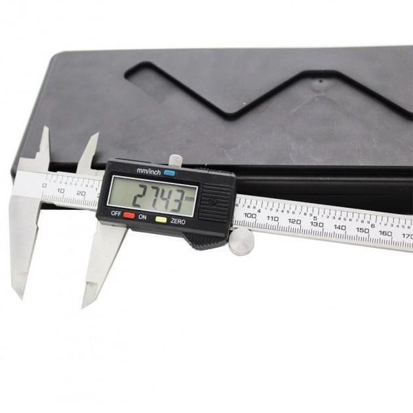 Електронний цифровий Штангенциркуль Digital Caliper 0-150 мм з LCD дисплеєм у кейсі мікрометр електронний 299702 фото