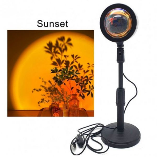 Лампа Атмосферная Проекционный Светильник ЗАКАТ Atmosphere Sunset Lamp Q07 102765 фото