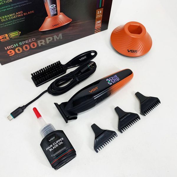 Машинка для стрижки VGR V-889T 9000RPM 736733 фото