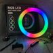 Кольцевая светодиодная лампа RGB LED RING MJ26 26 см с держателем телефона 56204 фото 6