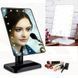 Дзеркало для макіяжу з 16 LED підсвічуванням Mirror White. Колір: чорний 147838 фото 11