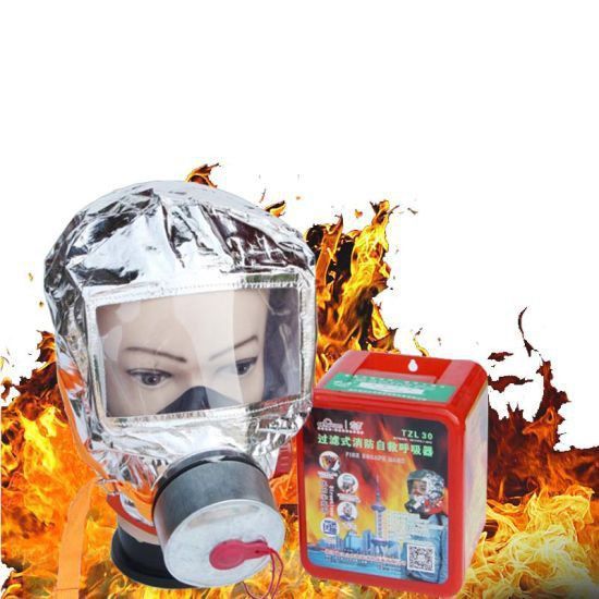 Маска противогаз, панорамный противогаз Fire mask 127300 фото