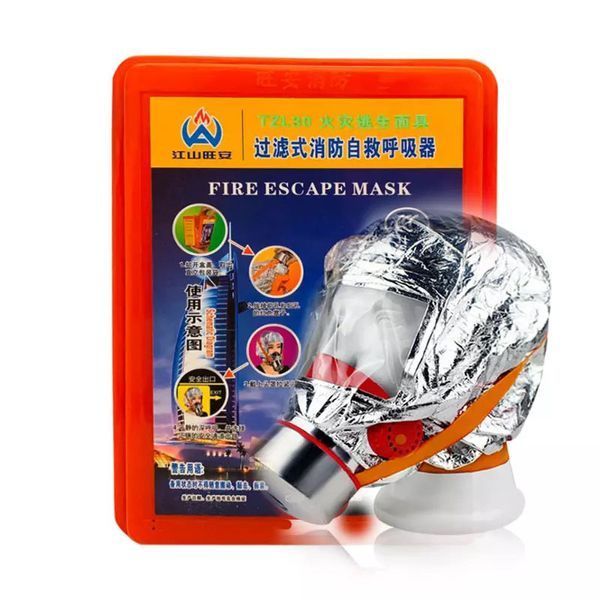 Маска противогаз, панорамный противогаз Fire mask 127300 фото