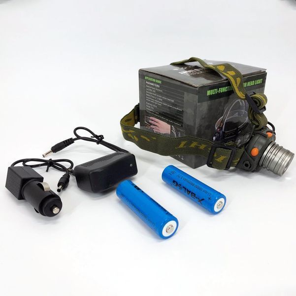 Налобний ліхтар тактичний Bailong BL 1505\602B SENSOR з датчиком руху 294907 фото
