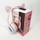 Беспроводные наушники с кошачьими ушками и RGB подсветкой Cat VZV 23M. Цвет: розовый 286000 фото 29
