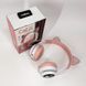 Беспроводные наушники с кошачьими ушками и RGB подсветкой Cat VZV 23M. Цвет: розовый 286000 фото 27