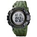 Часы наручные мужские SKMEI 1545AG ARMY GREEN, армейские часы противоударные. Цвет: зеленый 340377 фото 1