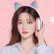 Беспроводные наушники с кошачьими ушками и RGB подсветкой Cat VZV 23M. Цвет: розовый 286000 фото 4