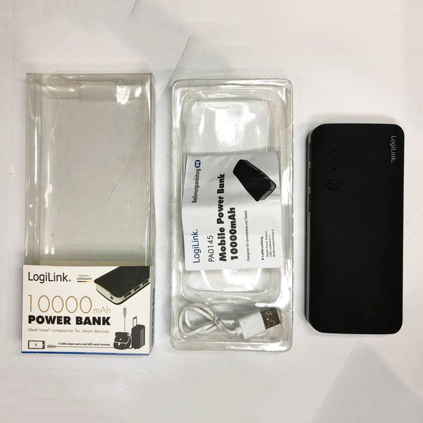 Power Bank Logilink PA0145, Fast Charge, 2,4A, 10000 mAh 180837 фото