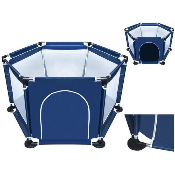 Детский игровой манеж для детей складной детский манеж 120х100х55см Blue 875080 фото