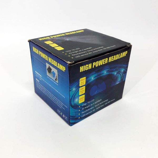 Налобний ліхтар Bailong BL-T24-P50 акумуляторний LED/Zoom 3 режими роботи 294922 фото