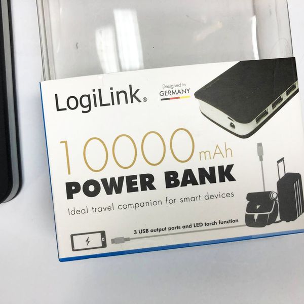 Power Bank Logilink PA0145, Fast Charge, 2,4A, 10000 mAh 180837 фото