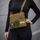 Сумка через плече з панеллю для патчів Cordura койот 818725 фото 4
