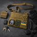 Сумка через плече з панеллю для патчів Cordura койот 818725 фото 33