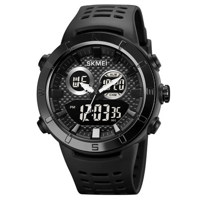 Годинник наручний чоловічий SKMEI 2014BKBK, годинник скмей чоловічий, оригінальний чоловічий годинник спортивний 424977 фото