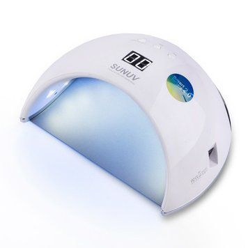 Ультрафиолетовая лампа для Маникюра UV LAMP Sun 6, Светодиодная сушилка для гель лака. Цвет: белый 542270 фото