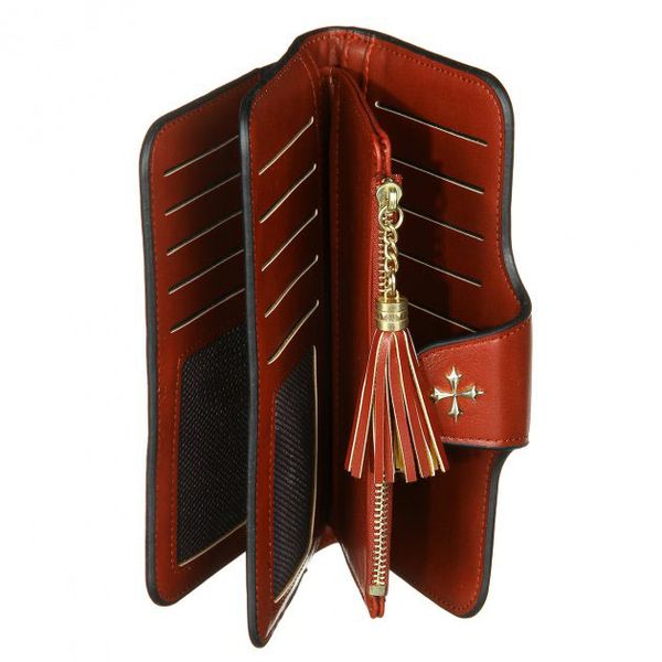 Клатч портмоне гаманець Baellerry N2341. Колір: червоний 141866 фото
