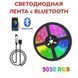 Светодиодная лента SMD 5050 RGB LED 5 м IP65 с bluetooth wifi контролем. USB подключение 173759 фото 75