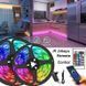 Светодиодная лента SMD 5050 RGB LED 5 м IP65 с bluetooth wifi контролем. USB подключение 173759 фото 63
