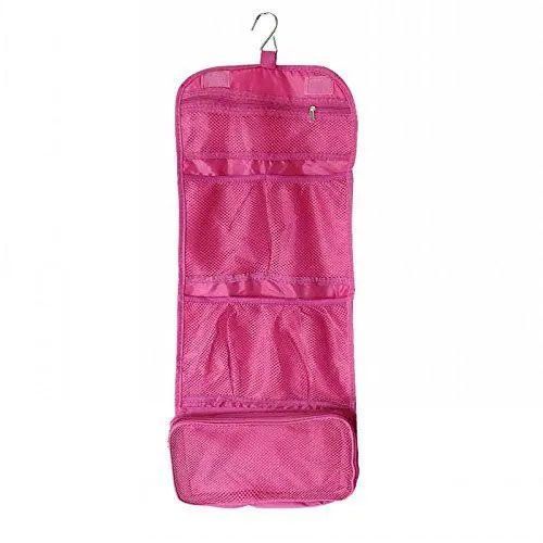 Органайзер дорожній сумочка Travel Storage Bag косметичка. Колір: рожевий 241968 фото