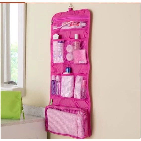 Органайзер дорожній сумочка Travel Storage Bag косметичка. Колір: рожевий 241968 фото