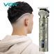 Аккумуляторная машинка для стрижки волос VGR V-962 триммер для бороды и усов со сменными насадками 1-7 мм 345664 фото 4
