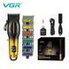 Акумуляторна машинка для стрижки VGR V-026 GOLD. Колір: золотий 692015 фото 1