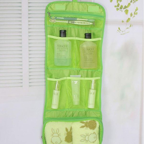 Органайзер дорожный сумочка косметичка Travel Storage Bag. Цвет: зеленый 241973 фото