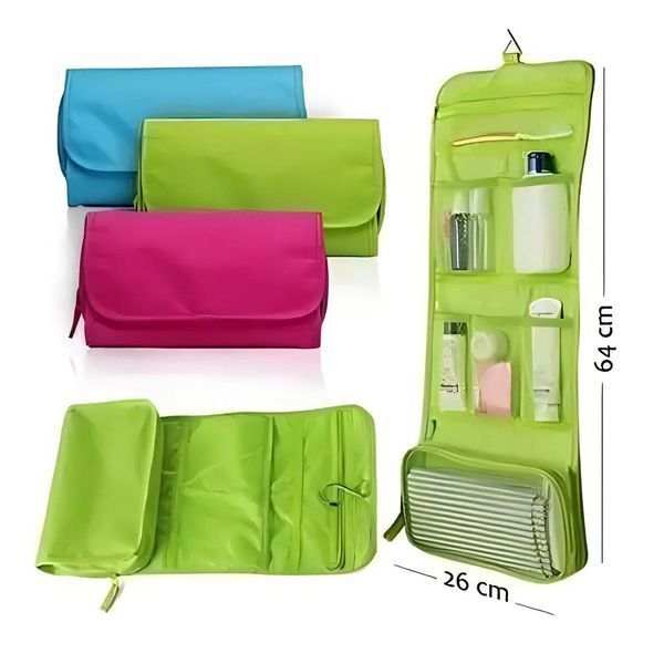 Органайзер дорожный сумочка косметичка Travel Storage Bag. Цвет: зеленый 241973 фото