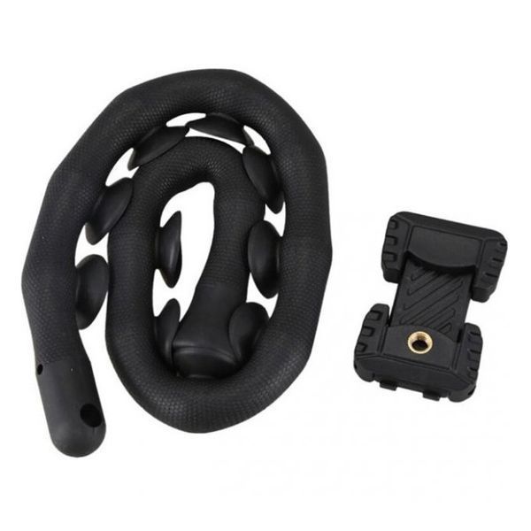 Гнучкий тримач для телефону з універсальними присосками Cute Worm Lazy Holder. Колір: чорний 104367 фото