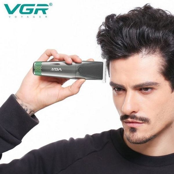 Машинка для стрижки VGR V-925, Професійна бездротова машинка для стрижки волосся, вусів, бороди, триммер 559749 фото