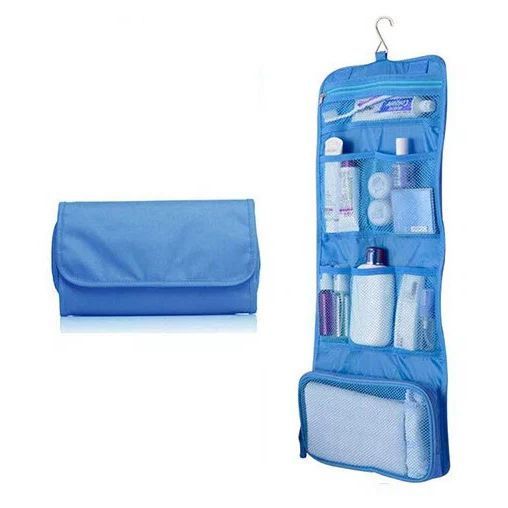 Органайзер дорожный сумочка косметичка Travel Storage Bag. Цвет: синий 241974 фото