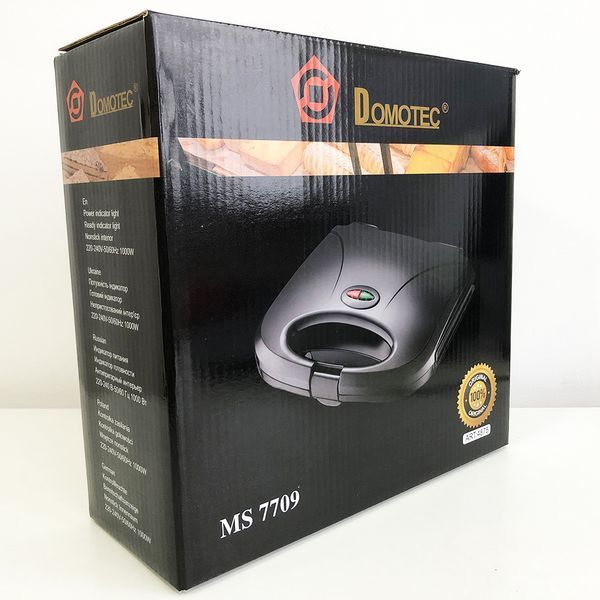 Гриль сендвічниця бутербродница DOMOTEC MS-7709 4975 фото
