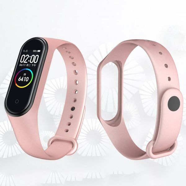 Смарт браслет M5 Smart Bracelet Фитнес трекер Watch Bluetooth. Цвет: розовый 12046 фото