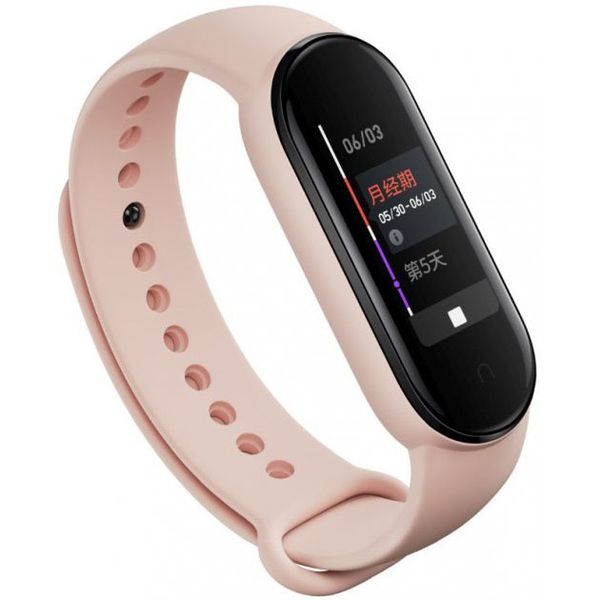 Смарт браслет M5 Smart Bracelet Фитнес трекер Watch Bluetooth. Цвет: розовый 12046 фото