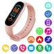 Смарт браслет M5 Smart Bracelet Фитнес трекер Watch Bluetooth. Цвет: розовый 12046 фото 11