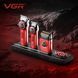 Профессиональный набор для барберов VGR Stepless Pro 3 in 1 RED 736757 фото 2