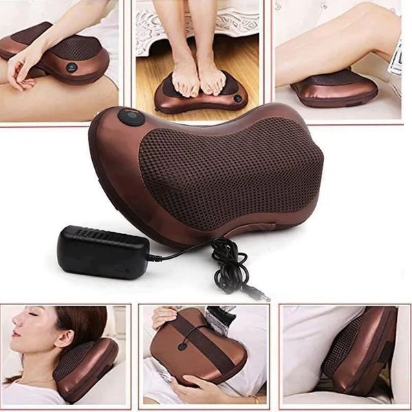 Масажна подушка Car and Home Massage Pillow, масажер для шиї  3325 фото