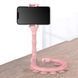 Гибкий держатель для телефона с присосками универсальный Cute Worm Lazy Holder. Цвет: розовый 104391 фото 26